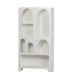 Wandkasten<WOOOD Wandkast Caz Wit - 95x180x32 cm