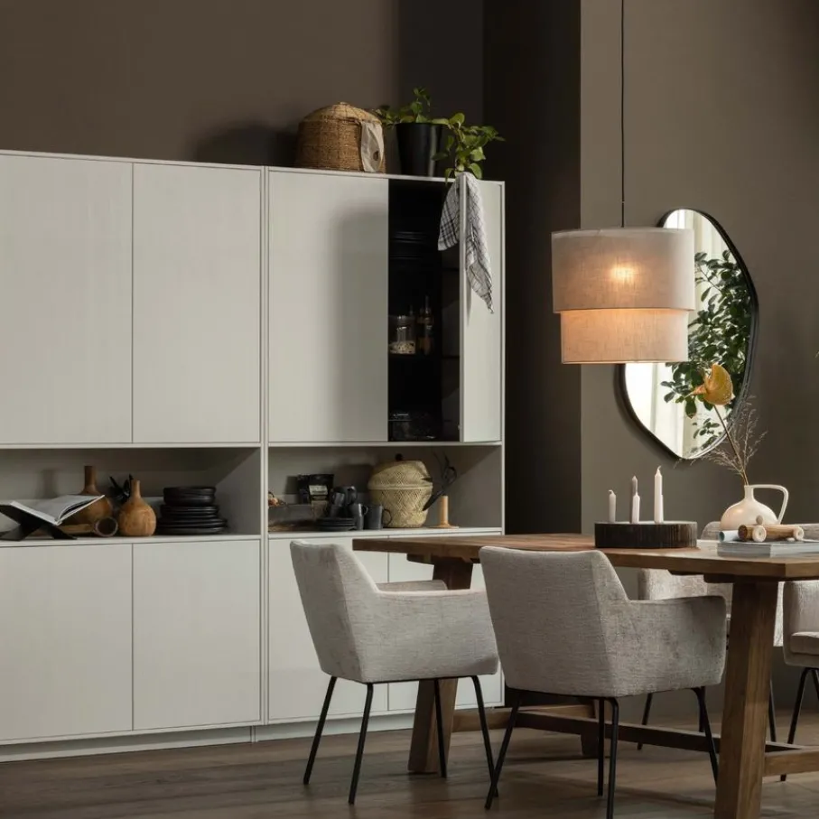 Wandkasten<WOOOD Wandkast Finca Mist - 110x210x40 cm