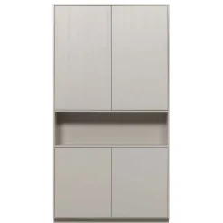 Wandkasten<WOOOD Wandkast Finca Mist - 110x210x40 cm