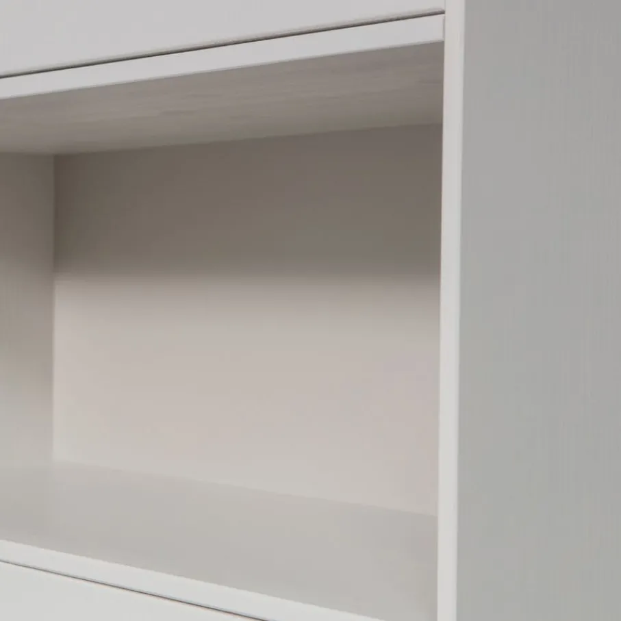 Wandkasten<WOOOD Wandkast Finca Mist - 110x210x40 cm