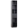 Wandkasten<WOOOD Wandkast Finca Zwart - 40x210x40 cm