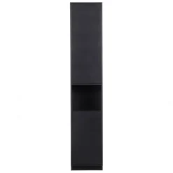 Wandkasten<WOOOD Wandkast Finca Zwart - 40x210x40 cm