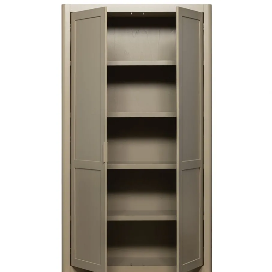 Wandkasten<WOOOD Wandkast Gunnar Mud - 120x217x48 cm
