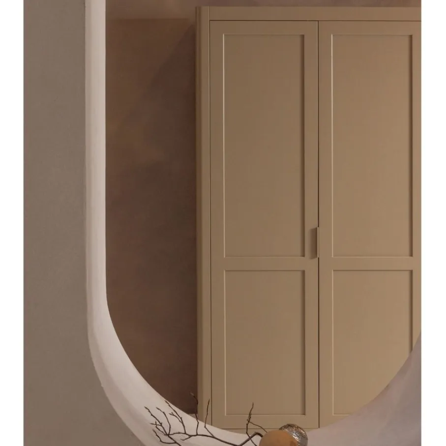 Wandkasten<WOOOD Wandkast Gunnar Mud - 120x217x48 cm