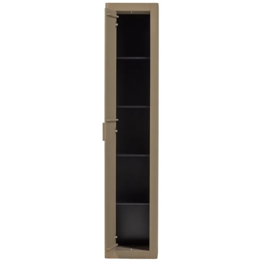 Wandkasten<WOOOD Wandkast Gunnar Mud - 45x217x39 cm