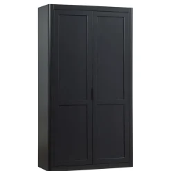 Wandkasten<WOOOD Wandkast Gunnar Zwart - 120x217x48 cm