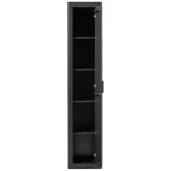 Wandkasten<WOOOD Wandkast Gunnar Zwart - 45x217x39 cm