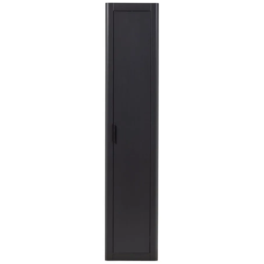 Wandkasten<WOOOD Wandkast Gunnar Zwart - 45x217x39 cm
