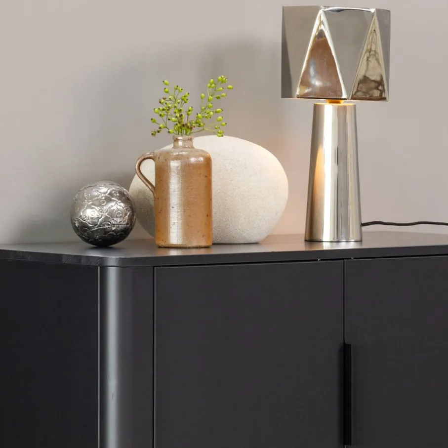 Wandkasten<WOOOD Wandkast Gunnar Zwart - 85x135x39 cm
