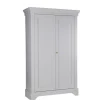 Wandkasten<WOOOD Wandkast Isabel Grijs - 118x191x47 cm