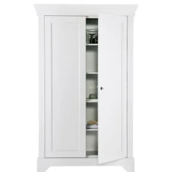 Wandkasten<WOOOD Wandkast Isabel Wit - 118x191x47 cm