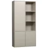 Wandkasten<WOOOD Wandkast Meggy Links Dust - 108x215x40 cm