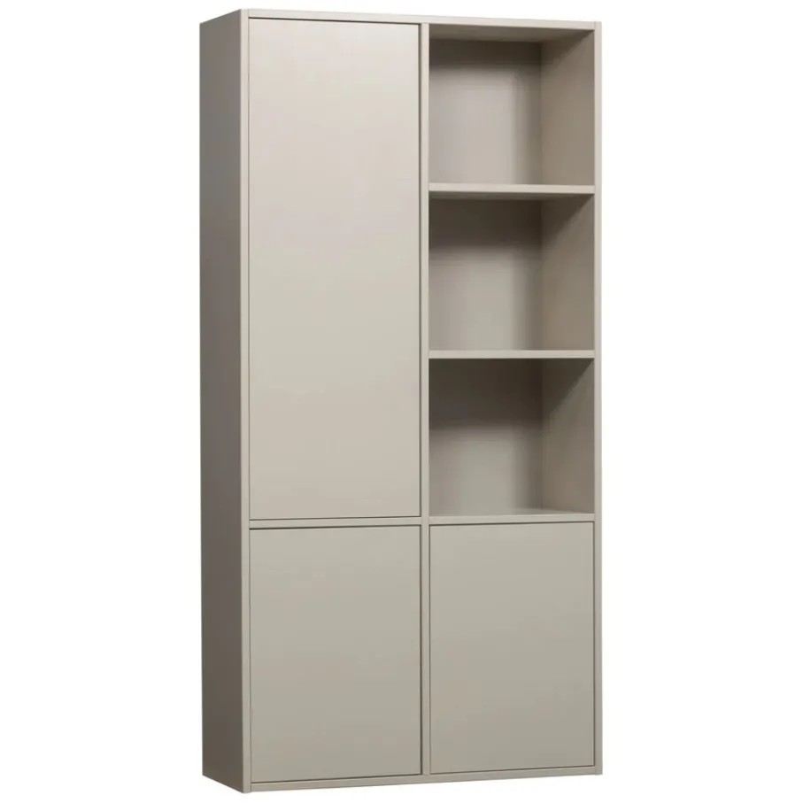 Wandkasten<WOOOD Wandkast Meggy Links Dust - 108x215x40 cm