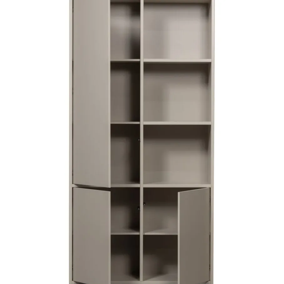 Wandkasten<WOOOD Wandkast Meggy Links Dust - 108x215x40 cm