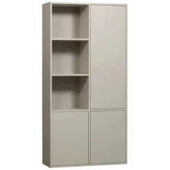 Wandkasten<WOOOD Wandkast Meggy Rechts Dust - 108x215x40 cm