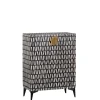 Opbergkasten<WOOOD Wandkast Menne Zwart - 81x108x43 cm