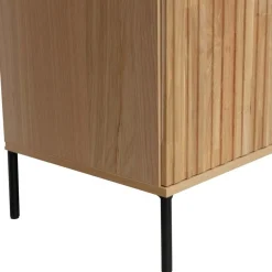 Wandkasten<WOOOD Wandkast New Gravure Naturel - 200x150x44 cm