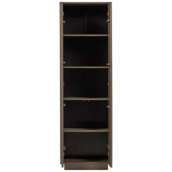 Wandkasten|Kledingkasten<WOOOD Wandkast Nova Truffel - 67x215x40 cm