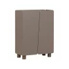 Opbergkasten<WOOOD Wandkast Root Truffel Bruin - 100x135x45 cm
