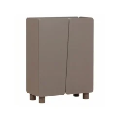 Opbergkasten<WOOOD Wandkast Root Truffel Bruin - 100x135x45 cm