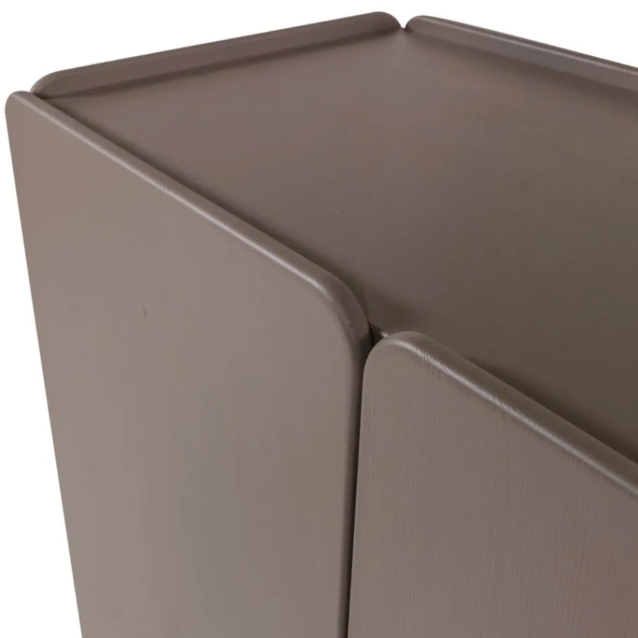 Opbergkasten<WOOOD Wandkast Root Truffel Bruin - 100x135x45 cm