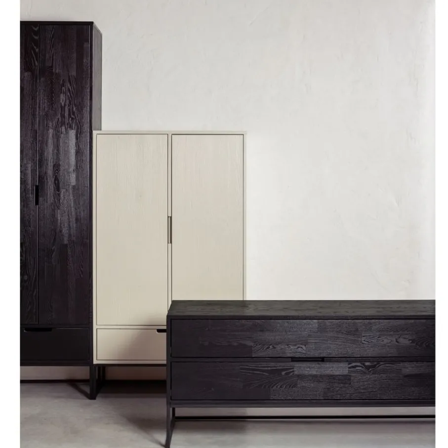 Wandkasten<WOOOD Wandkast Silas Dust - 85x149x36 cm