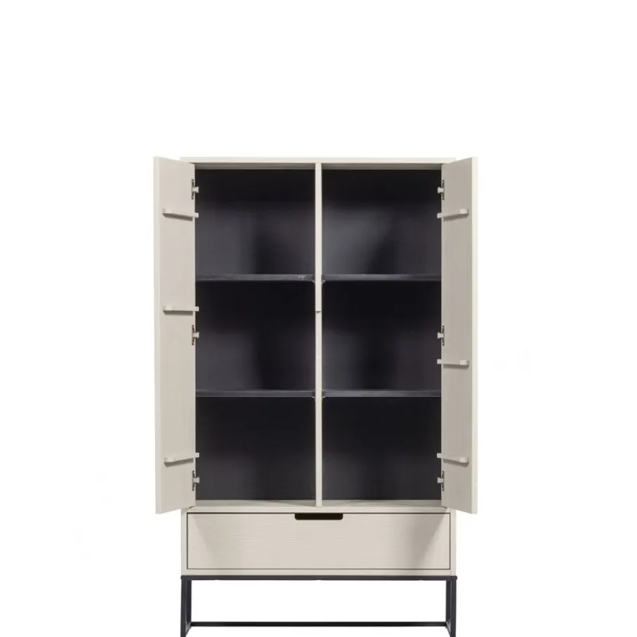 Wandkasten<WOOOD Wandkast Silas Dust - 85x149x36 cm