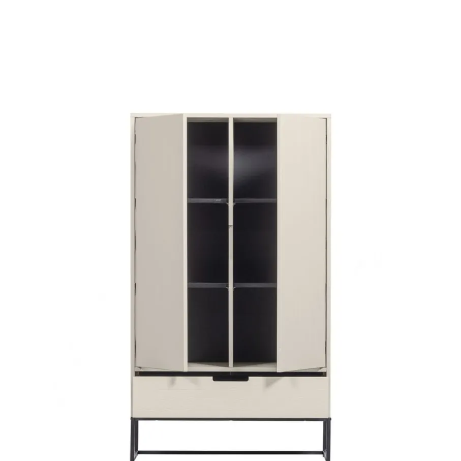 Wandkasten<WOOOD Wandkast Silas Dust - 85x149x36 cm