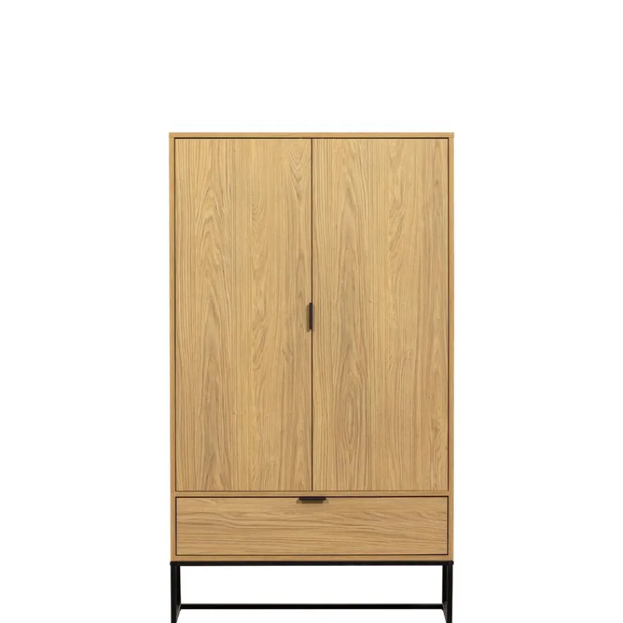 Wandkasten<WOOOD Wandkast Silas Naturel - 85x149x36 cm