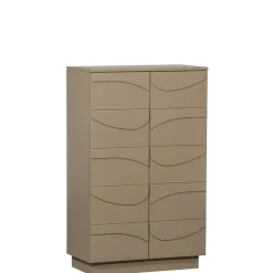 Wandkasten<WOOOD Wandkast Teo Mud - 72x116x35 cm