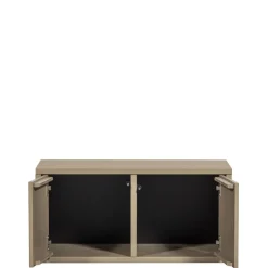 Opbergkasten<WOOOD Wandkast Turner Mud - 80x39x44 cm