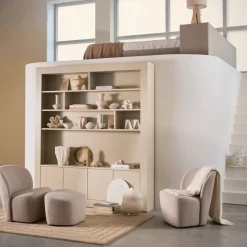 Wandkasten|Boekenkasten<WOOOD Wandkast Wallcover Dust - 210x229x31 cm
