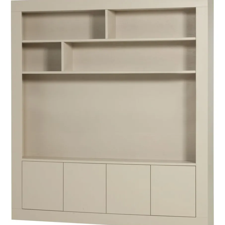 Wandkasten|Boekenkasten<WOOOD Wandkast Wallcover Dust - 210x229x31 cm