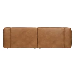 Zitbanken<WOOOD 3,5-Zitsbank Bean Cognac