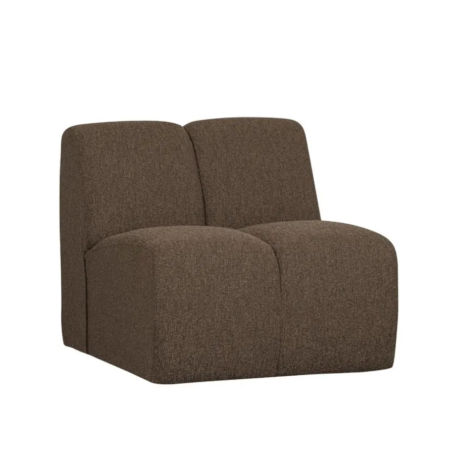 Fauteuils|Modulaire Banken<WOOOD 1-Zitsbank Mojo Bruin