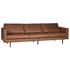 Zitbanken<WOOOD 3 Zitsbank Rodeo Cognac