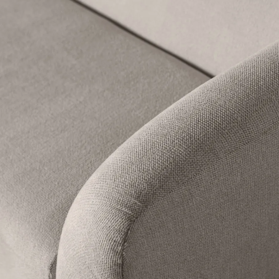 Zitbanken<WOOOD 3-Zitsbank Sloping Beige