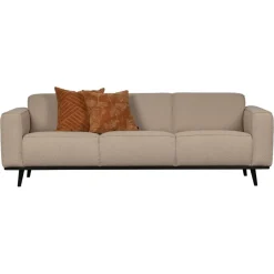 Zitbanken<WOOOD 3-Zitsbank Statement Beige
