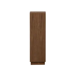 Bijzettafels<WOOOD Zuil Enid Bruin - 24x80x24 cm