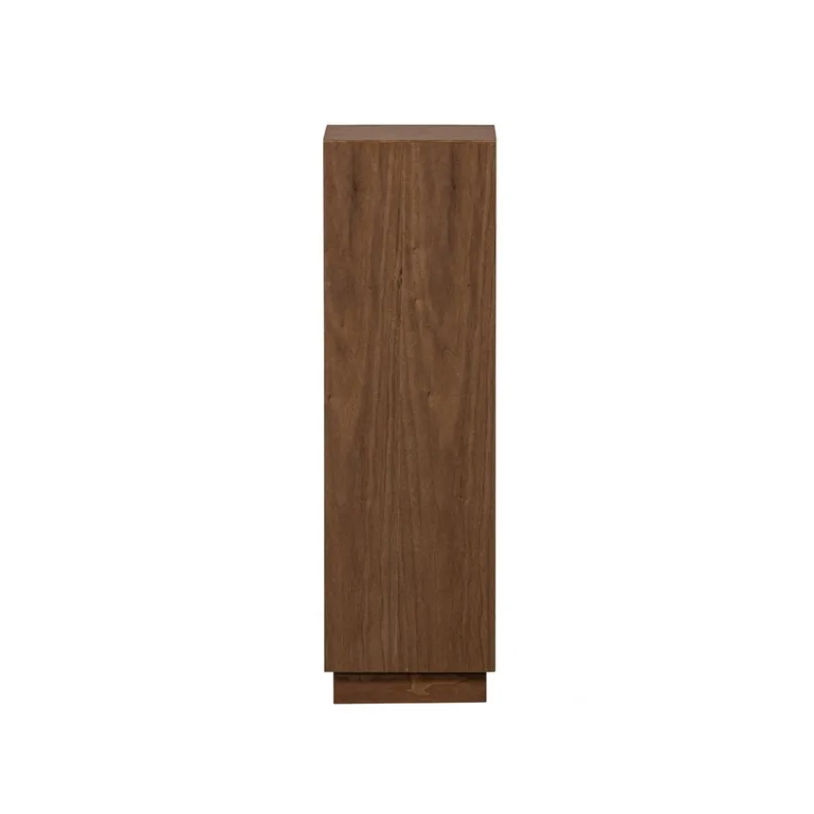 Bijzettafels<WOOOD Zuil Enid Bruin - 24x80x24 cm