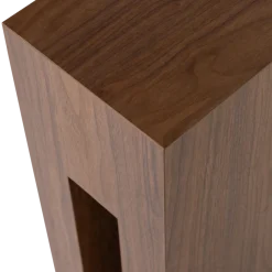 Bijzettafels<WOOOD Zuil Plantor Bruin - 24x80x24 cm