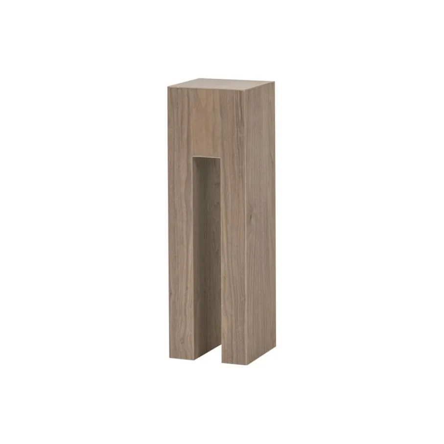 Bijzettafels<WOOOD Zuil Plantor Naturel - 24x80x24 cm