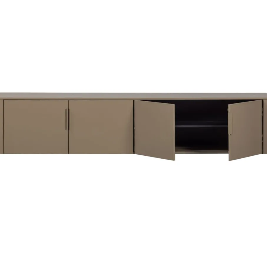 Tv-Meubels<WOOOD (Zwevend) TV-meubel Gunnar Mud - 200x56x44 cm
