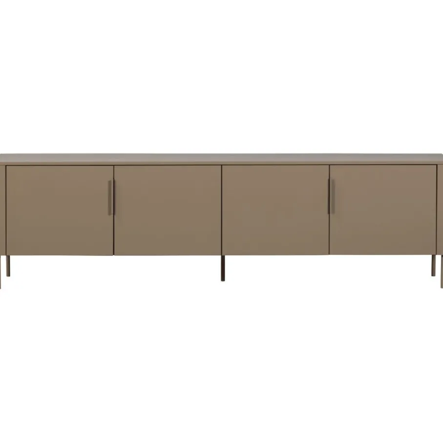 Tv-Meubels<WOOOD (Zwevend) TV-meubel Gunnar Mud - 200x56x44 cm
