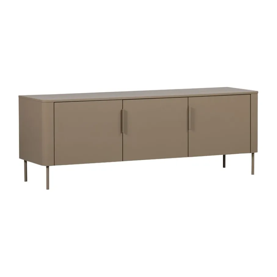Tv-Meubels<WOOOD (Zwevend) TV-meubel Gunnar Mud - 154x56x44 cm