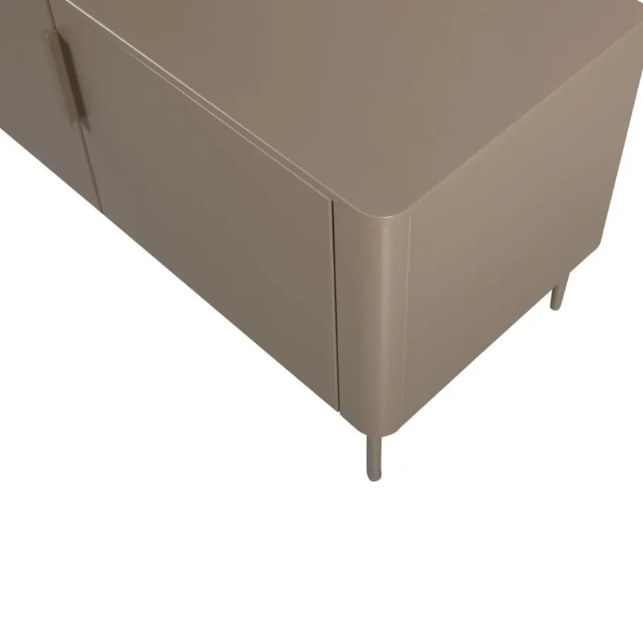 Tv-Meubels<WOOOD (Zwevend) TV-meubel Gunnar Mud - 154x56x44 cm