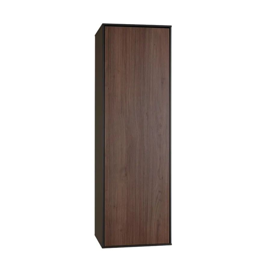 Wandkasten< Zwevende Wandkast Cannes Bruin - 40x130x37 cm