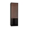 Wandkasten< Zwevende Wandkast Cannes Bruin - 40x130x37 cm