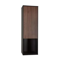 Wandkasten< Zwevende Wandkast Cannes Bruin - 40x130x37 cm
