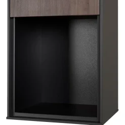 Wandkasten< Zwevende Wandkast Cannes Bruin - 40x130x37 cm